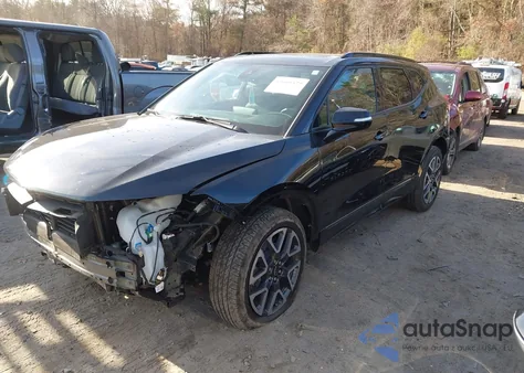 2023 Chevrolet Blazer Awd Rs из США, поврежденный, VIN 3GNKBKRS1PS104459